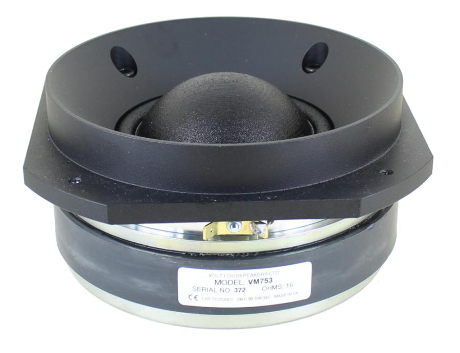 Volt VM753 3" Dome Midrange-Horn Loaded- 16 ohm